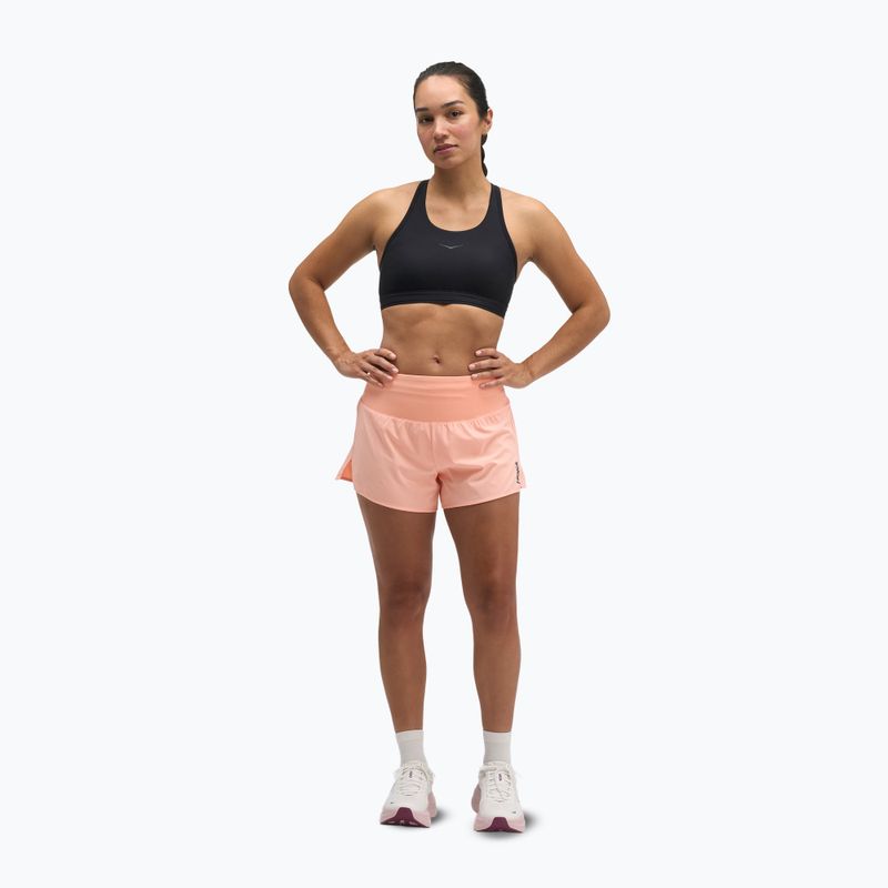 Pantaloni scurți de alergare pentru femei HOKA Glide Short 3.5" Brief sunstone 2
