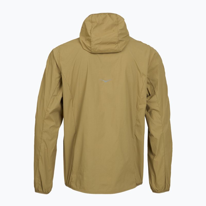 Geacă de alergare pentru bărbați HOKA Skyflow Wind Jacket caraway seed 2