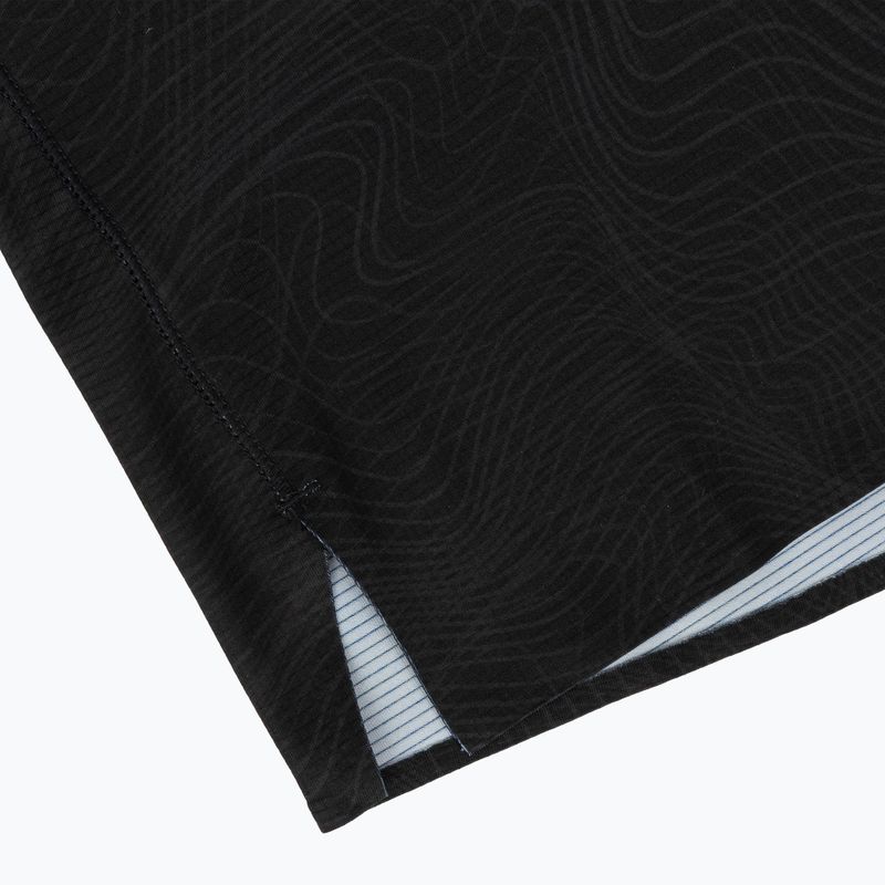 Tricou de alergare pentru femei HOKA EveryRun CLF PRT black/squid ink 5