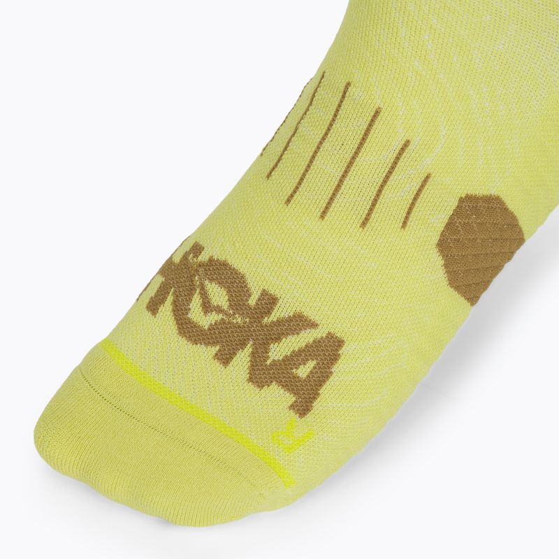 Șosete Hoka Crew Run Sock 3-pack hoka citrus/pomelo yellow/mustard seed 6