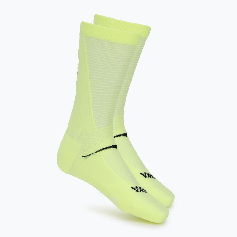 Șosete pentru bărbați HOKA Race Day Crew Sock neon yuzu