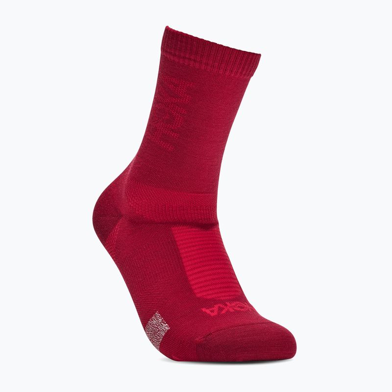Șosete HOKA Merino Crew Sock red agate 2