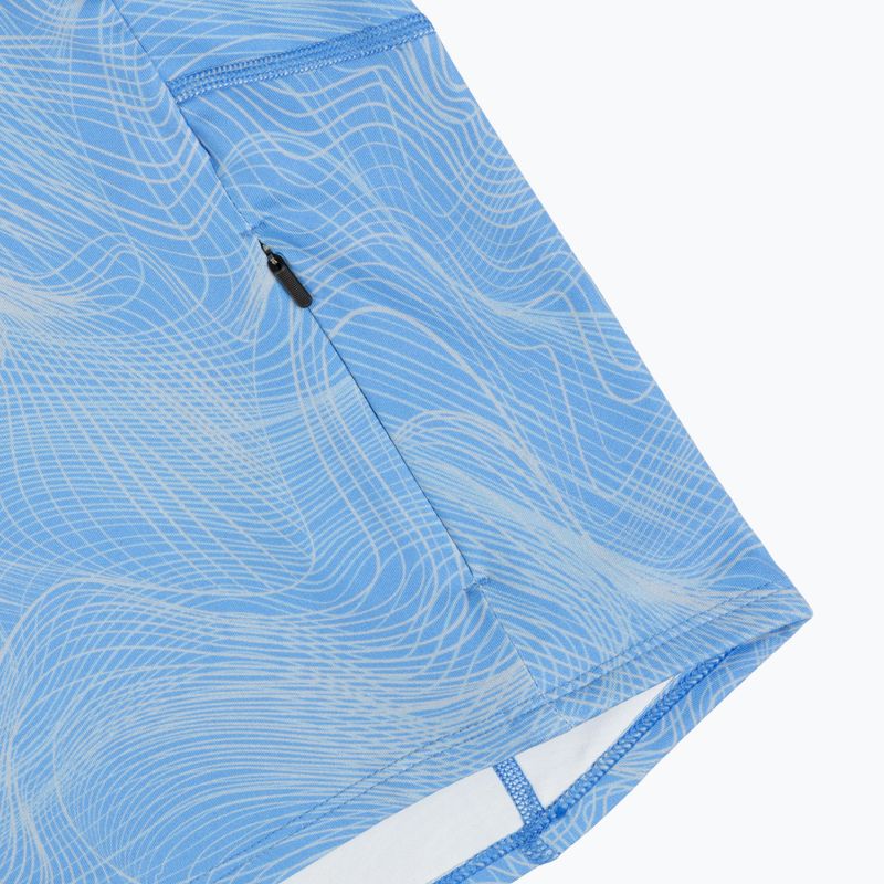 Bluză de alergare pentru bărbați HOKA Skyform Half Zip CLF PRT mineral blue 5