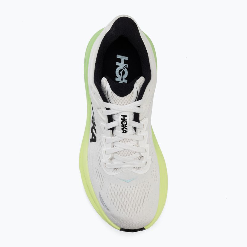 Încălțăminte de alergare pentru femei HOKA Bondi 9 white/tart apple 5