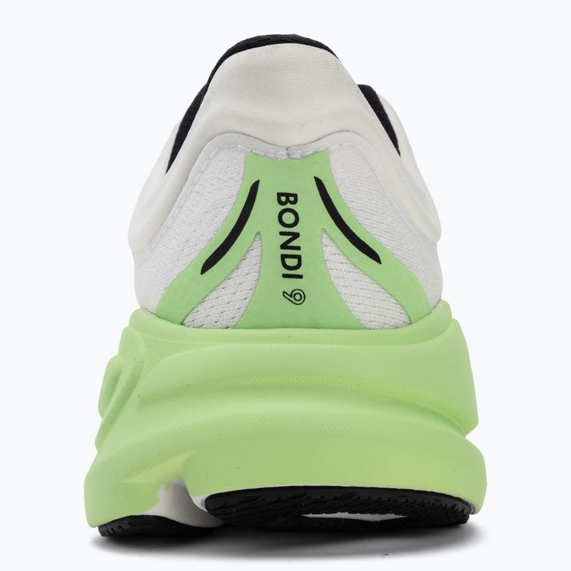 Încălțăminte de alergare pentru femei HOKA Bondi 9 white/tart apple 6