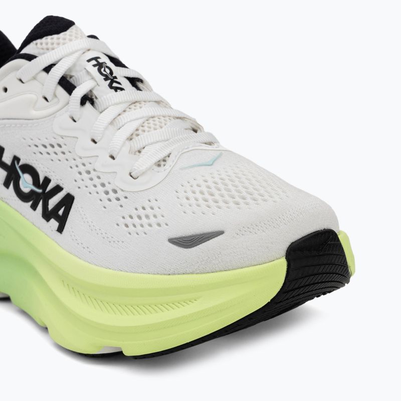 Încălțăminte de alergare pentru femei HOKA Bondi 9 white/tart apple 7