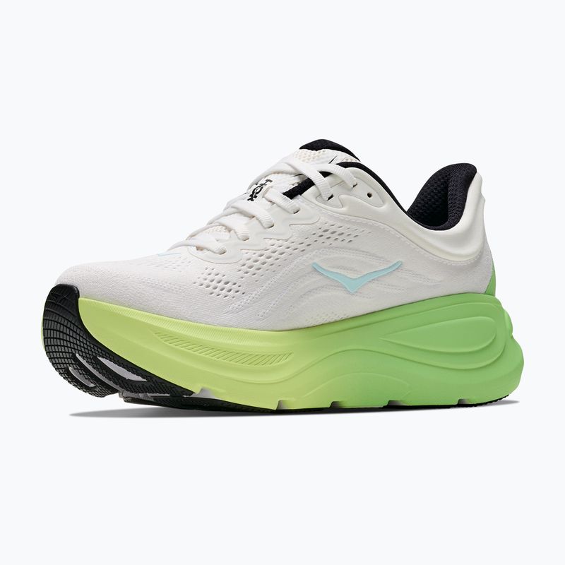 Încălțăminte de alergare pentru femei HOKA Bondi 9 white/tart apple 2