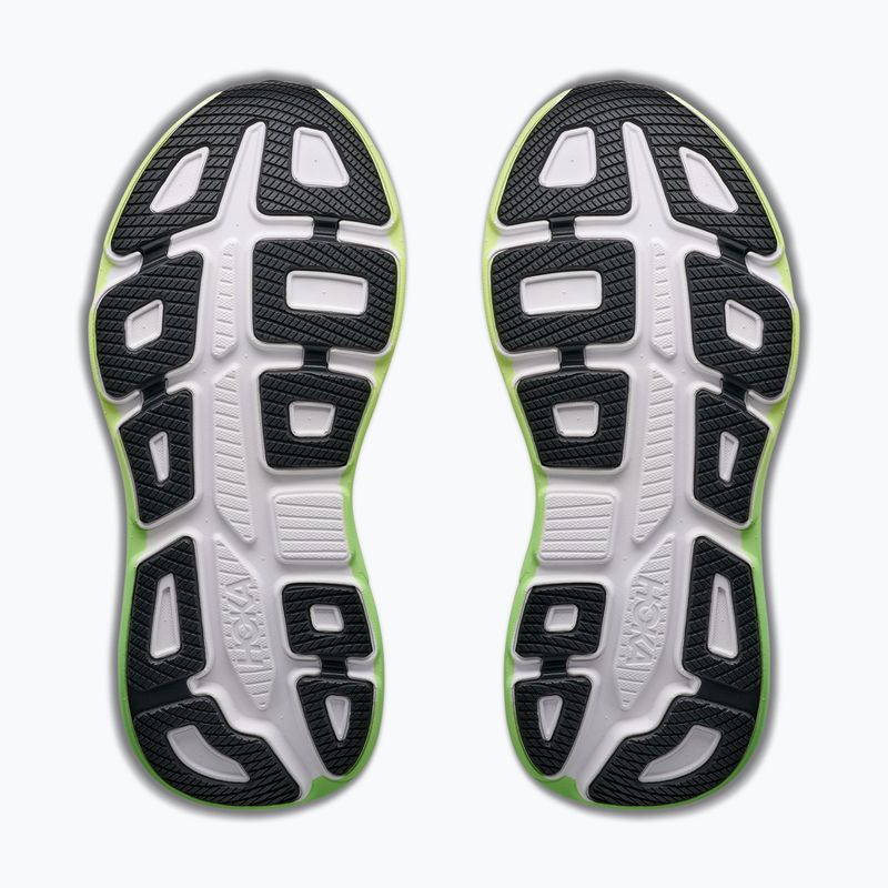 Încălțăminte de alergare pentru femei HOKA Bondi 9 white/tart apple 6