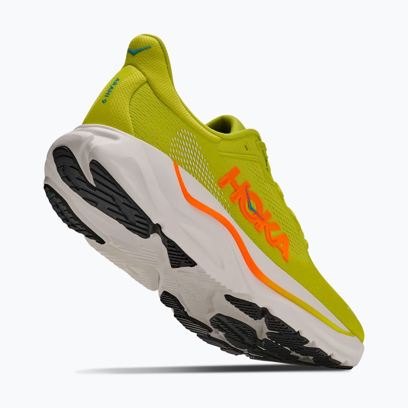 Încălțăminte de alergare pentru bărbați HOKA Arahi 9 hoka citrus/neon tangerine 3