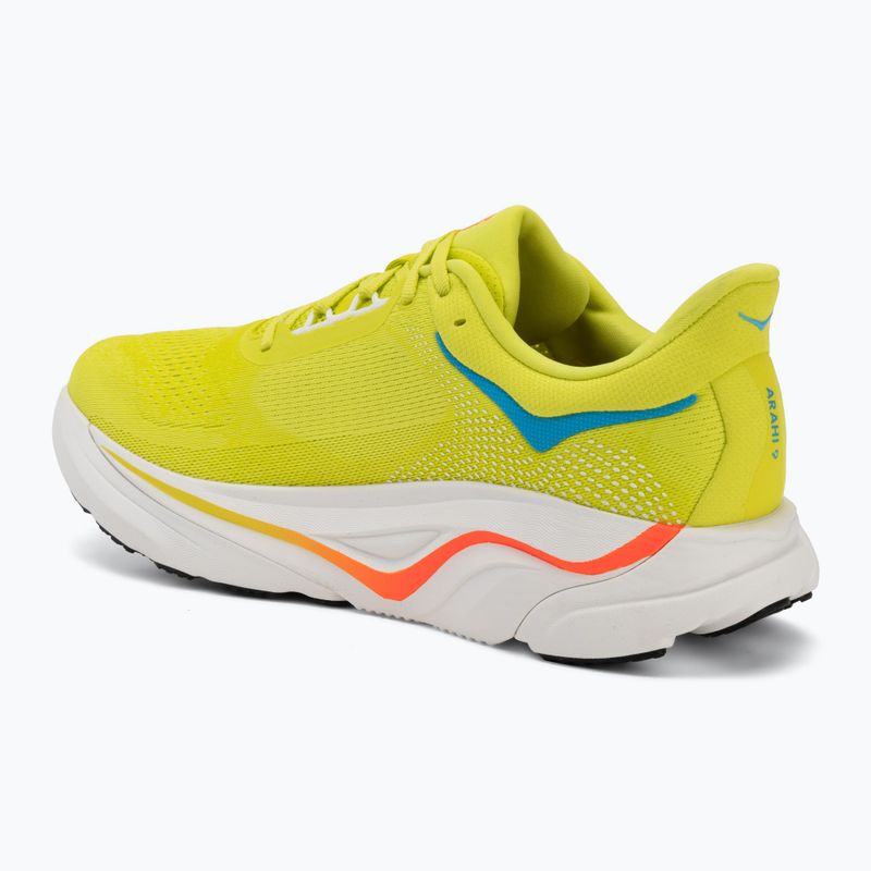 Încălțăminte de alergare pentru bărbați HOKA Arahi 9 Wide hoka citrus/neon tangerine 3