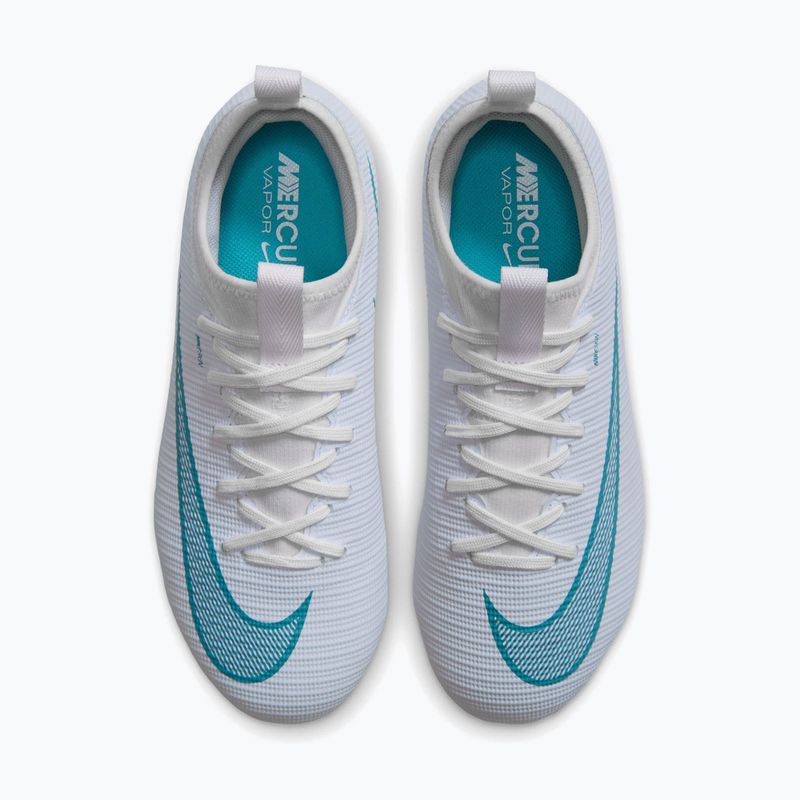 Încălțăminte de fotbal pentru copii Nike Mercurial Vapor 17 Academy Jr MG white/dusty cactus 4