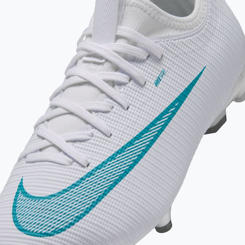 Încălțăminte de fotbal pentru copii Nike Mercurial Vapor 17 Academy Jr MG white/dusty cactus 6