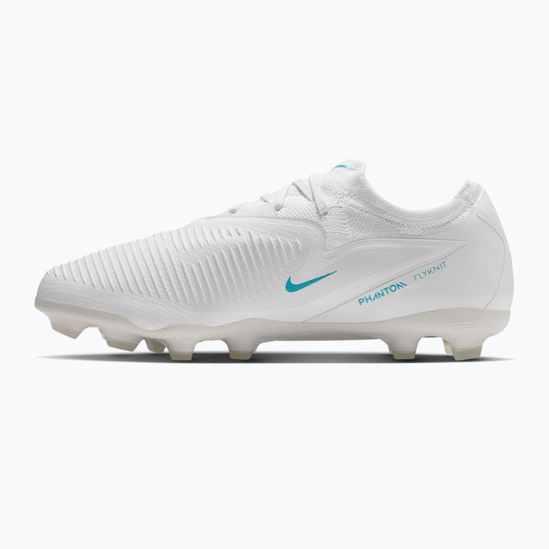 Încălțăminte de fotbal pentru copii Nike Phantom 6 Low Pro Jr FG/MG white/white/dusty cactus 2