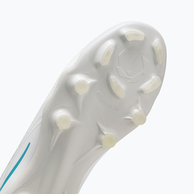 Încălțăminte de fotbal pentru copii Nike Phantom 6 Low Pro Jr FG/MG white/white/dusty cactus 6