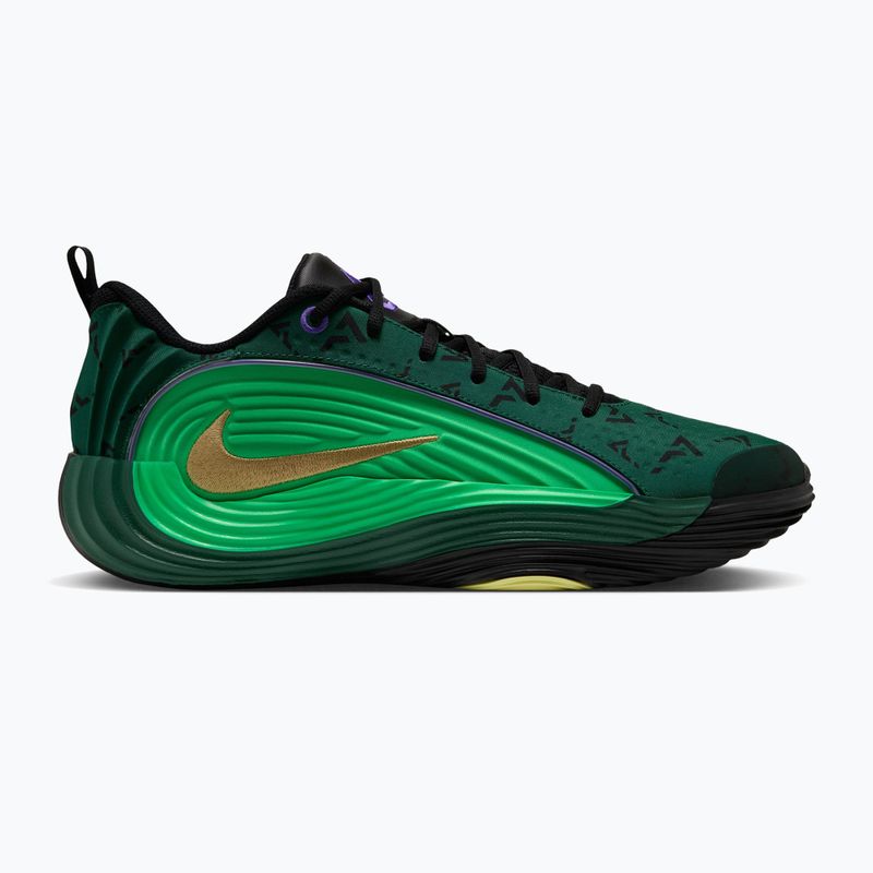 Încălțăminte de baschet pentru bărbați Nike Giannis Immortality 5 gorge green/green spark/metallic gold