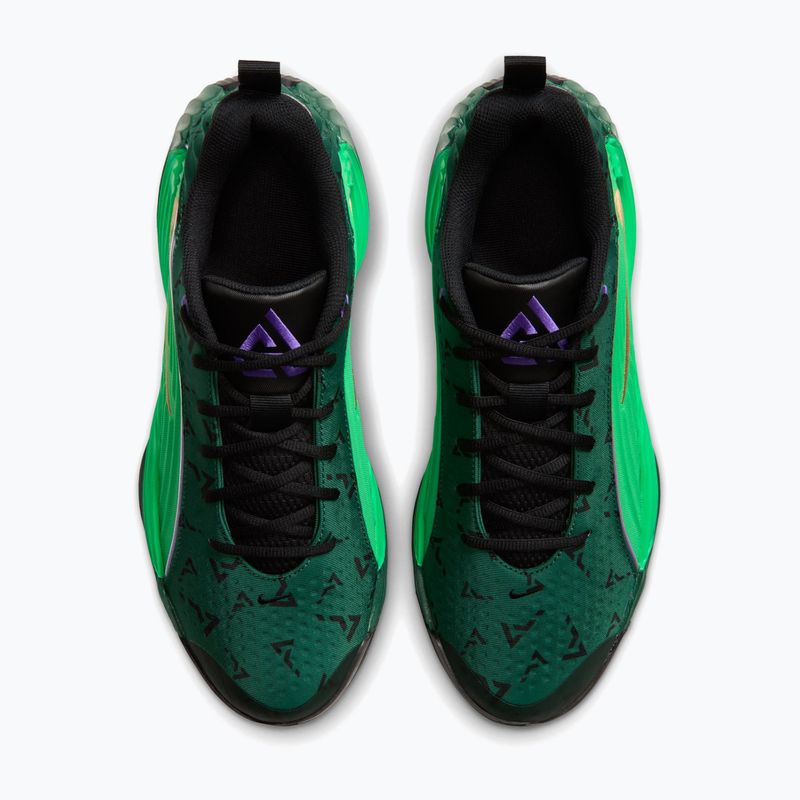 Încălțăminte de baschet pentru bărbați Nike Giannis Immortality 5 gorge green/green spark/metallic gold 4