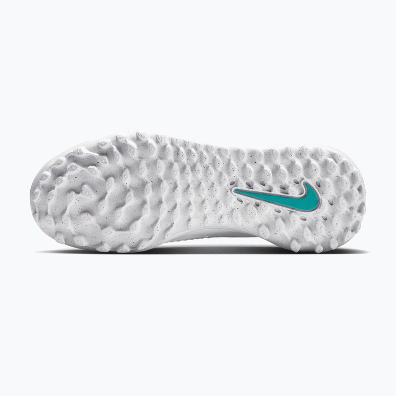 Încălțăminte de fotbal pentru copii Nike Phantom 6 Low Academy Jr TF white/white/dusty cactus 4