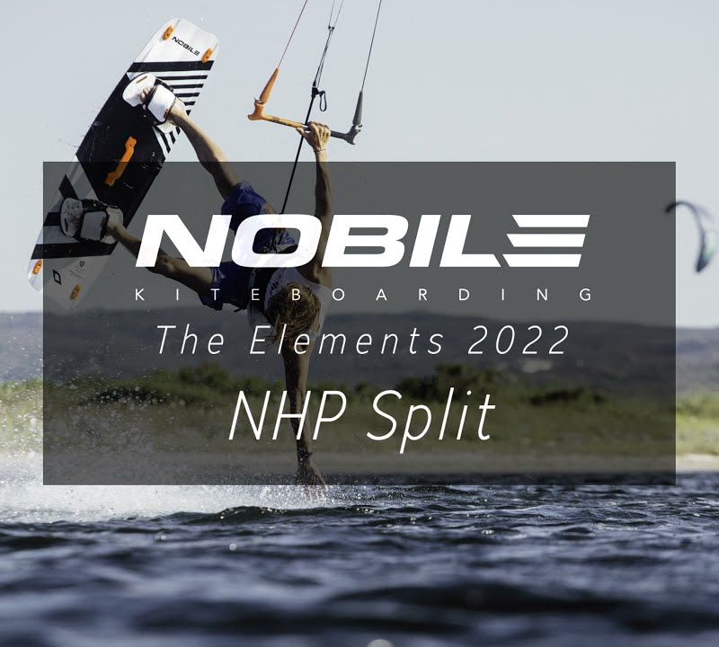 Nobile NHP NHP Split kitesurfing bord negru K22-NOB-NHP-SPL-33-1st 9