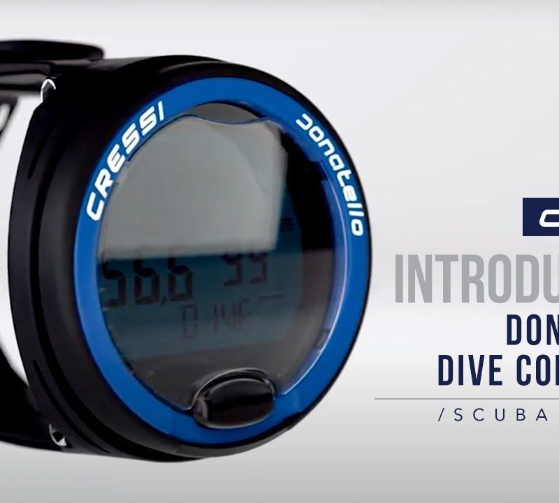 Cressi Donatello Calculator de scufundări negru/galben KS860052 6