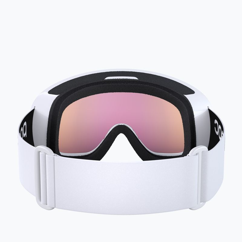 Ochelari de schi POC Fovea Mid Clarity hydrogen white/spektris orange 9