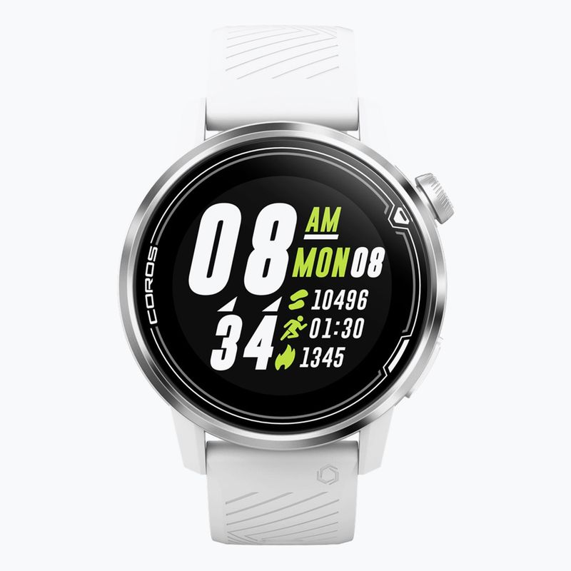 Ceas sport COROS APEX Premium GPS 46mm, alb, WAPX-WHT