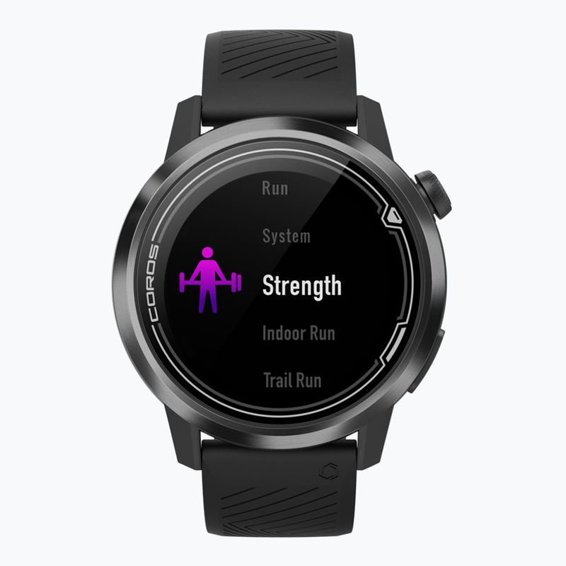 Ceas sport COROS APEX Premium GPS 42mm, negru, WAPXS-BLK2