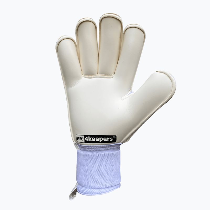 Mănuși de portar 4keepers Champ Carbo V RF Strap albe 5