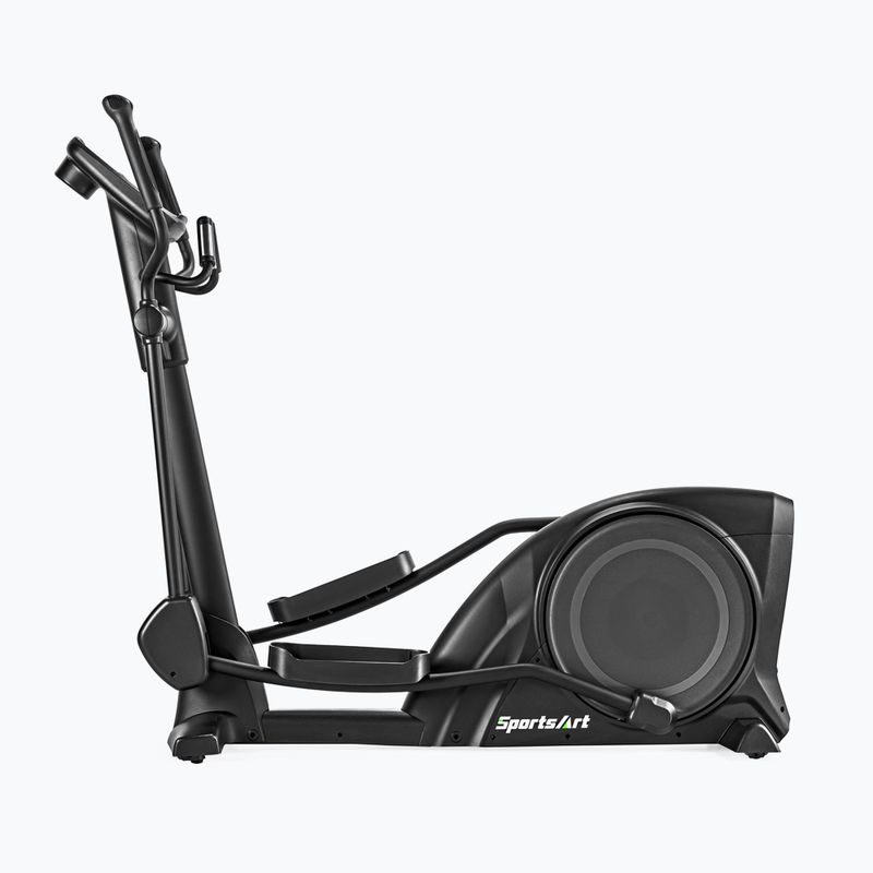Bicicletă eliptică SportsArt negru E80C 2