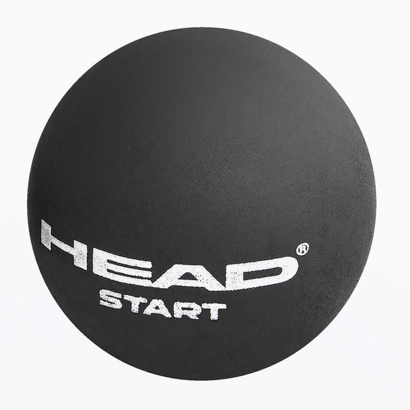 Minge de squash HEAD Start Squash Ball neagră 2