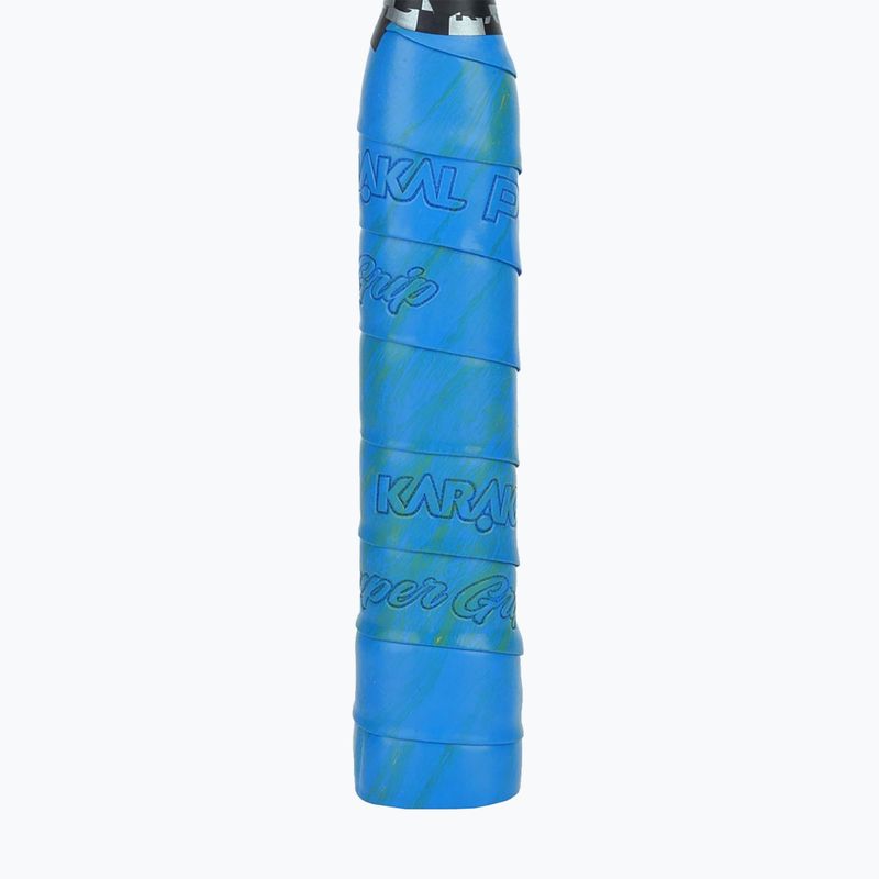 Înveliș pentru rachete de squash Karakal Pu Super Grip Multi blue / yellow 2