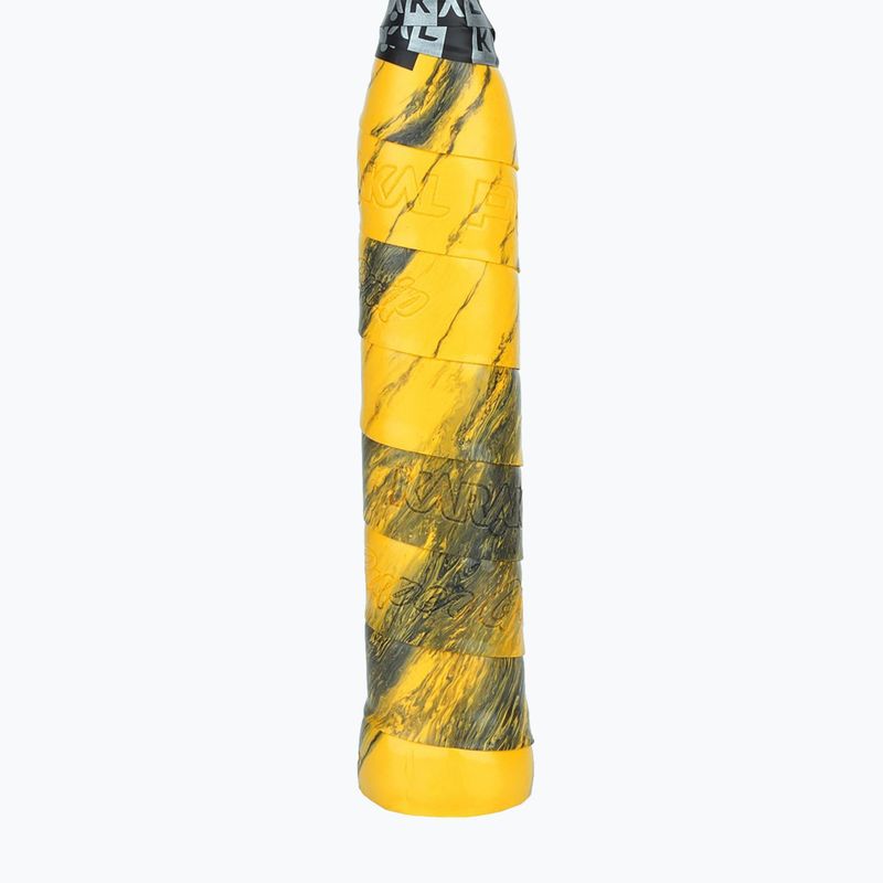 Înveliș pentru rachete de squash Karakal Pu Super Grip Multi yellow / black 2