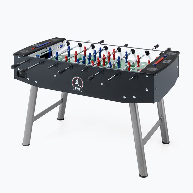 Masă de foosball FAS FUN drept prin stâlpi negru 0CAL0050