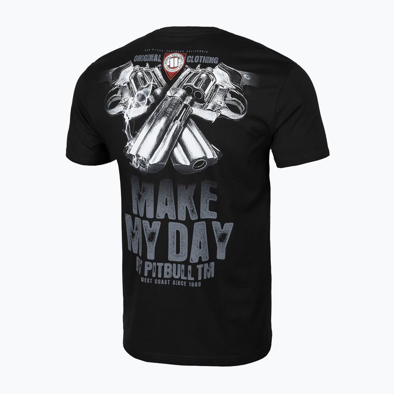 Tricou pentru bărbați Pitbull West Coast Make My Day black 2