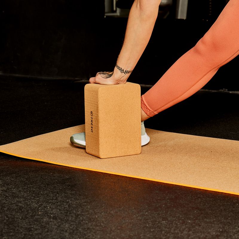 Cub de yoga XTREXO maro YB-100 10