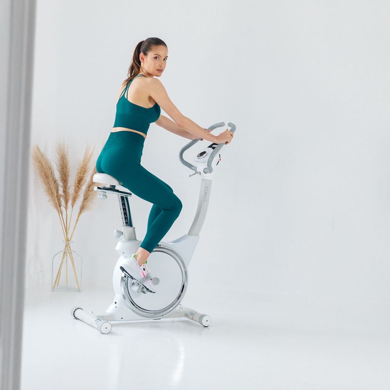 Bicicleta staționară XTREXO EB300 alb 17