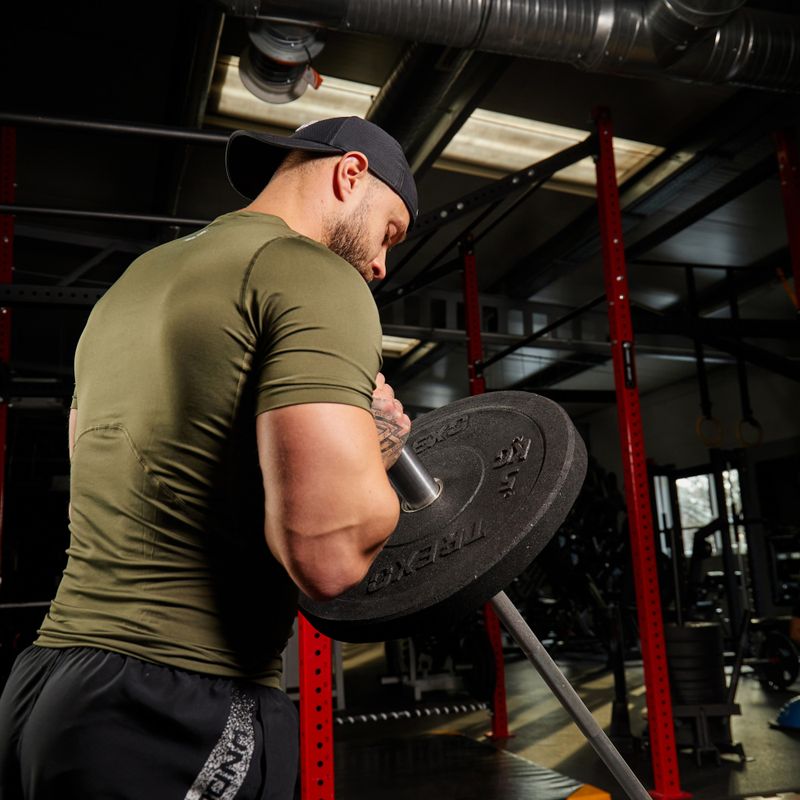 Greutate bumper de olimpiadă XTREXO neagră TRX-BMP005 5 kg 7