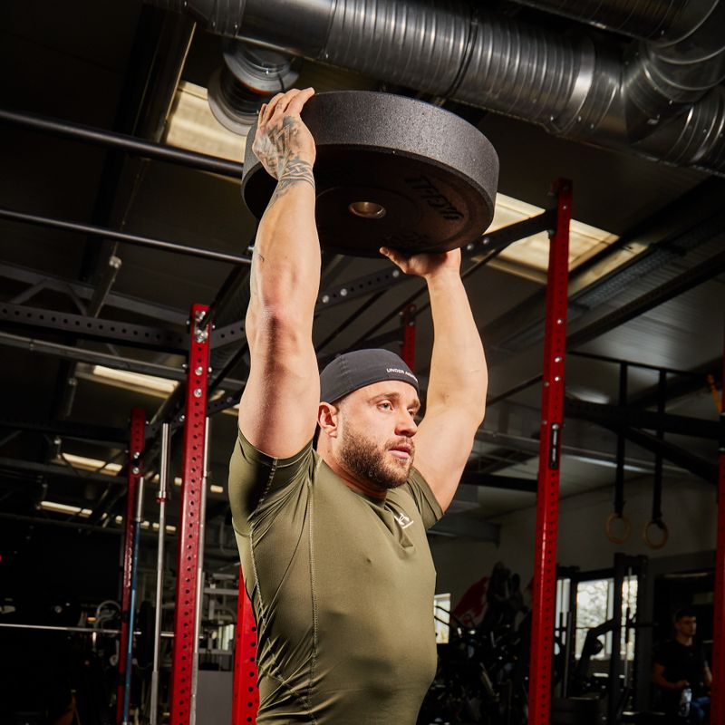 Greutate bumper de olimpiadă XTREXO neagră TRX-BMP020 20 kg 10