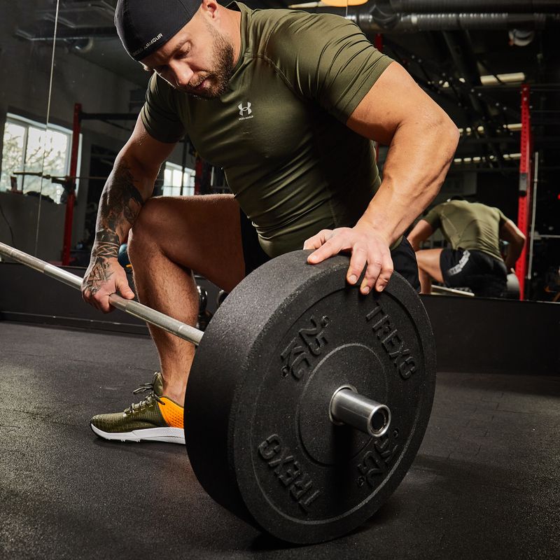 Greutate bumper de olimpiadă XTREXO neagră TRX-BMP025 25 kg 7