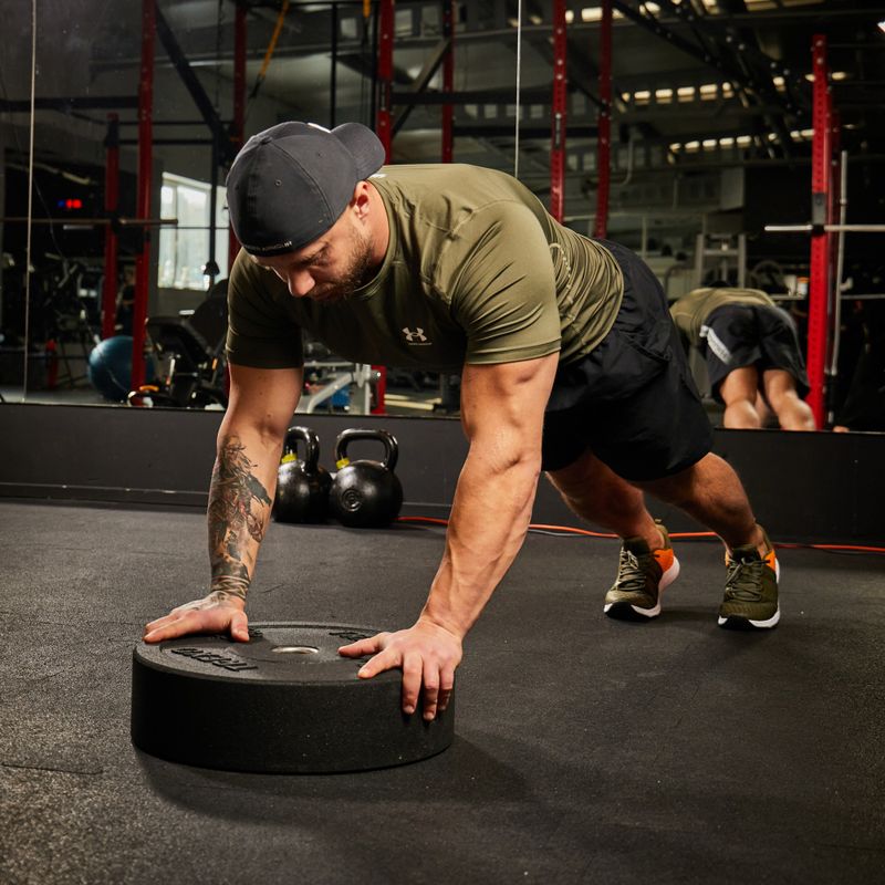 Greutate bumper de olimpiadă XTREXO neagră TRX-BMP025 25 kg 9