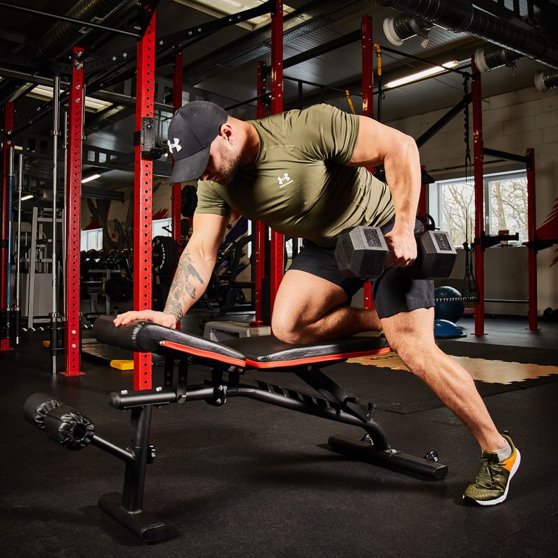 Bancă de antrenament XTREXO B100 neagră 6