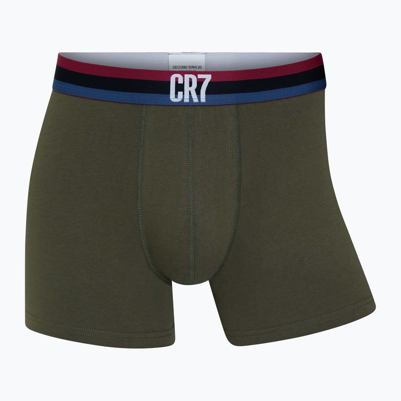 Boxeri pentru bărbați CR7 Basic Trunk 3 pary multicolor 3