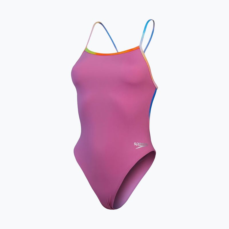 Costum de baie dintr-un element Speedo Solid Vback kiki pink