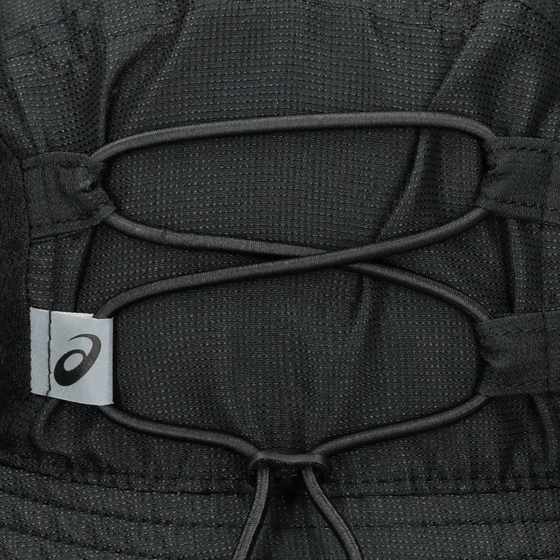 ASICS Bucket performanță pălărie negru / gri carrier 4