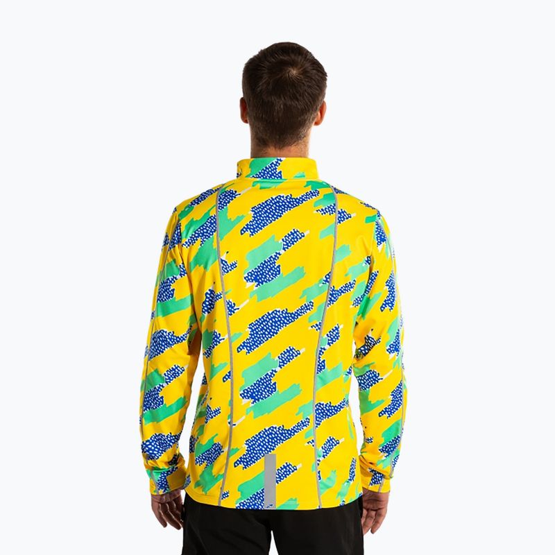 Bluză de alergare pentru bărbați Joma R-Trail Nature yellow 3