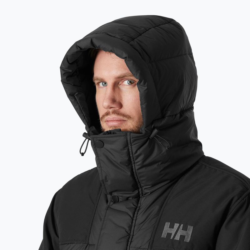 Geacă de puf pentru bărbați Helly Hansen Escape Down Parka neagră 3