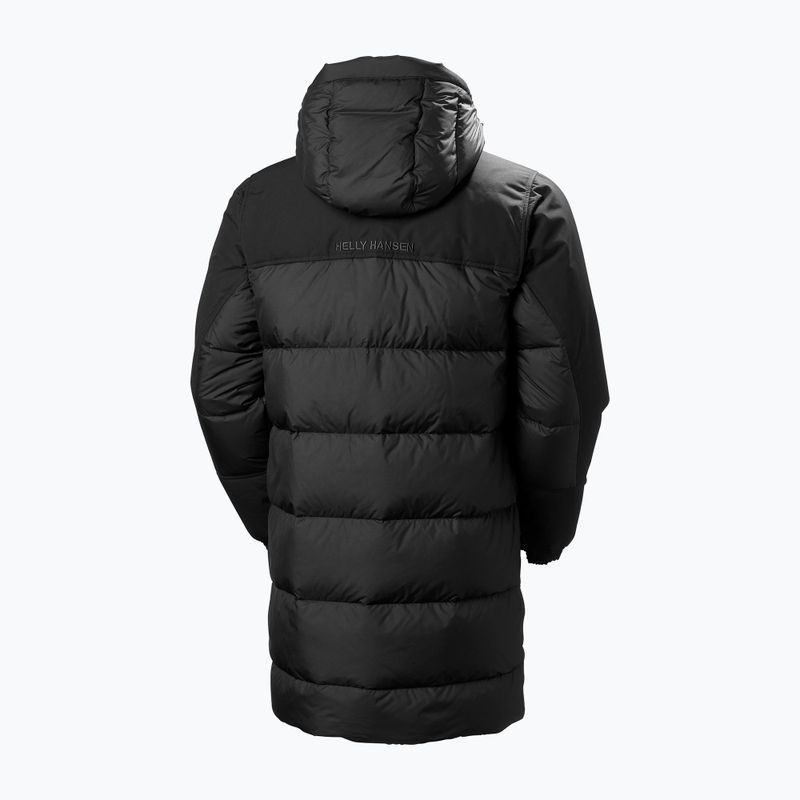 Geacă de puf pentru bărbați Helly Hansen Escape Down Parka neagră 7