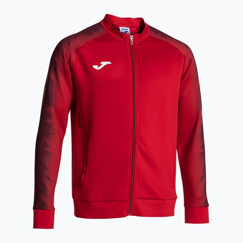 Bluză de alergare pentru bărbați Joma Elite XI Full Zip red 2