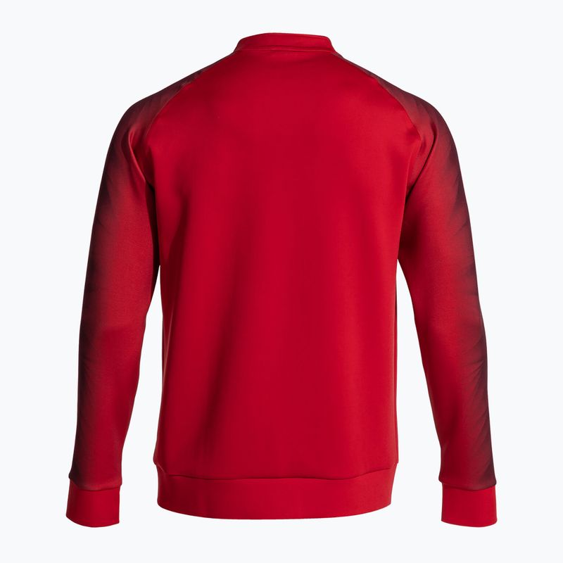 Bluză de alergare pentru bărbați Joma Elite XI Full Zip red 3