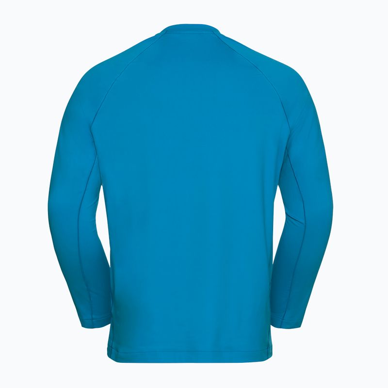 Longsleeve pentru bărbați Jack Wolfskin Prelight Trail Crew aurora blue 6