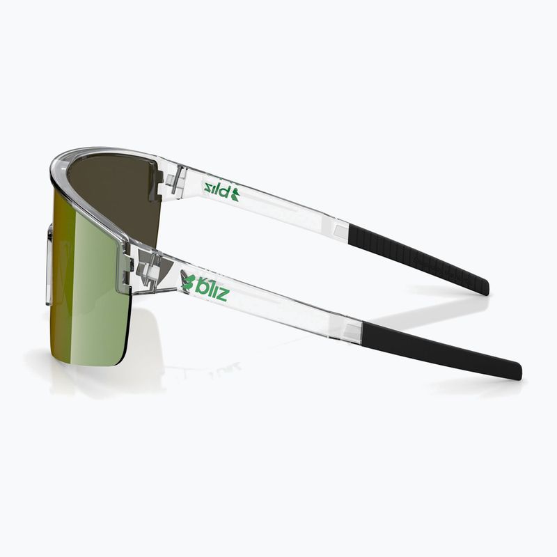 Ochelari de soare Bliz P004 transparent white/brown green multi 4